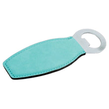 Load image into Gallery viewer, Leatherette Custom Branded Bottle Openers with Magnet (Set of 24)
