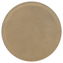 Load image into Gallery viewer, Leatherette Custom Branded 4&quot; Round Coasters (Set of 24)
