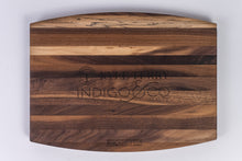 Load image into Gallery viewer, Laser Engraved Cutting Board -  Arched with Juice Groove (9&quot;x12&quot;x3/4&quot;) / Walnut
