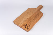 Load image into Gallery viewer, Laser Engraved Charcuterie Board / Cheese Board with Handle - (8&quot;x17&quot;x3/4&quot;) / Cherry
