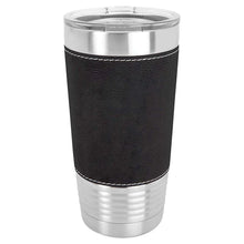 Load image into Gallery viewer, Laser Engraved Tumbler with Faux Leather 20oz (box of 24)
